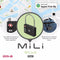 MiLi MiLock Smart Anti-Loss Lock - Zwart