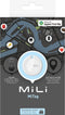 MiLi MiTag Leather case - Zwart - 4 Pack
