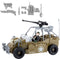 Militaire Speelset Legerjeep Bruin