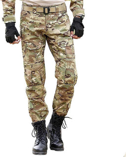 Militaire tactische broek voor heren met kniebeschermers, combat werkbroek - maat 38