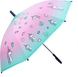 Milky Kiss - Don't Worry About Rain Paraplu - Kinderparaplu - Eenhoorn