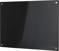 MILL GL600WIFIB - WiFi-geïntegreerde glazen paneelverwarming - 600 Watt - zwart - 5 jaar garantie