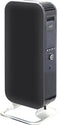 Mill Oil AB-H1000DN BLACK - design olieradiator - 1000 Watt - droogt de lucht niet uit - stil - zwart- 5 jaar garantie