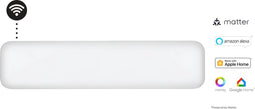Mill PA800LWIFI3- WiFi-geïntegreerde stalen paneelverwarming - 800 Watt - tot 14m2 - 100% stil - 5 jaar garantie