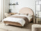 MILLAY - Bed - Beige - 140 x 200 cm - Bouclé
