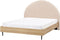 MILLAY - Bed - Beige - 140 x 200 cm - Bouclé