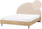 MILLAY - Bed - Beige - 160 x 200 cm - Bouclé