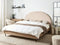 MILLAY - Bed - Beige - 180 x 200 cm - Bouclé