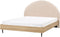 MILLAY - Bed - Beige - 180 x 200 cm - Bouclé