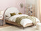 MILLAY - Bed - Wit - 140 x 200 cm - Stof