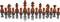 MILLENNIUM The King Performance - Schaakcomputer met adaptieve speellevels. Met frame van echt hout, houten stukken en 81 LEDS voor zetindicatie.