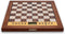 MILLENNIUM The King Performance - Schaakcomputer met adaptieve speellevels. Met frame van echt hout, houten stukken en 81 LEDS voor zetindicatie.