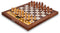 MILLENNIUM The King Performance - Schaakcomputer met adaptieve speellevels. Met frame van echt hout, houten stukken en 81 LEDS voor zetindicatie.