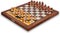 MILLENNIUM The King Performance - Schaakcomputer met adaptieve speellevels. Met frame van echt hout, houten stukken en 81 LEDS voor zetindicatie.