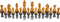 MILLENNIUM The King Performance - Schaakcomputer met adaptieve speellevels. Met frame van echt hout, houten stukken en 81 LEDS voor zetindicatie.