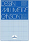 Millimeterblok Canson A3 blauw