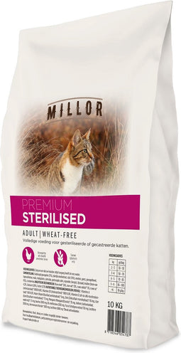 Millor premium adult cat sterilised kattenvoer 10 kg