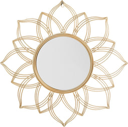 MILLY - Wandspiegel - Goud - Metaal