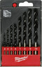Milwaukee 4932352466 8 Delige houtboren set - 3 / 4 / 5 / 6 / 7 / 8 / 9 / 10 mm