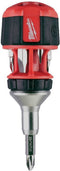 Milwaukee 4932471868 Schroevendraaier 8 in 1 ratelend 8 in 1 Compact Ratcheting Multi-bit Screwdriver - 1pc