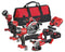 Milwaukee accu combiset (6x) - M18 FPP6E3-502B - 18V FUEL - 2x5,0 Ah accu en lader - in transporttas
