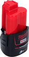 Milwaukee M12 B3 Li-Ion Accu 12V 3.0Ah M12™ - 4932451388