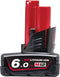 Milwaukee M12 B6 Li-Ion Accu V12 6.0Ah M12™ - 4932451395
