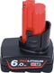 Milwaukee M12 B6 Li-Ion Accu V12 6.0Ah M12™ - 4932451395