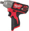 Milwaukee M12 BIW12-0 Accu Subcompactslagmoersleutel 1/2 12V Basic Body M12™ - 4933447134