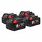 Milwaukee M18 B5 4-pack 18V 5.0Ah Li-Ion accu's (4 stuks)