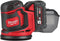 Milwaukee M18 BOS125-502B Li-Ion Accu excentrische schuurmachine set (2x 5.0Ah accu) in tas - 125mm