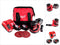 Milwaukee M18 BOS125-502B Li-Ion Accu excentrische schuurmachine set (2x 5.0Ah accu) in tas - 125mm