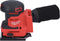 Milwaukee M18 BQSS-401 accu vlakschuurmachine 18 V 113 x 104 mm borstelloos + 1x oplaadbare accu 4.0 Ah + lader