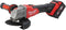 Milwaukee M18 FSAG125XB-502X 18V Li-ion accu Haakse slijper set (2x5.0Ah) in HD box - 125mm - koolborstelloos