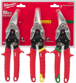 Milwaukee Metal Snips Set - 3 stuks - 48224533