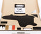 MiMi Innovations® Luxe Houten Wereldkaart - Muurdecoratie - Wanddecoratie - Muursticker - 180x108 cm/70.9x42.5 inch - Zwart