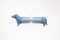 Mimi teckel oordopjes blauw