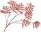 Mimosasteel l104 cm oranje