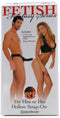 Pipedream Fetish Fantasy voorbinddildo Beginner's Hollow Strap On- zwart - 6,5 inch