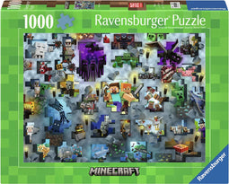 Minecraft Bendes Puzzel (1000 stukken)