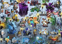 Minecraft Bendes Puzzel (1000 stukken)