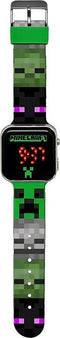 Minecraft Led Horloge Cube - Groen