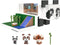 Minecraft - Mob Hoofd Mini Panda Speelhuis - Speelfigurenset