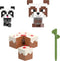 Minecraft - Mob Hoofd Mini Panda Speelhuis - Speelfigurenset