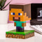 Minecraft - Steve Nachtlamp - 3D Lamp - 11cm