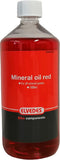 Mineraalolie Elvedes universeel - rood (1 liter)