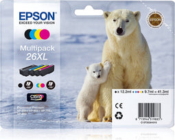 Epson 26XL - Multipack - Claria Premium Ink - 4 kleuren (1 pack)