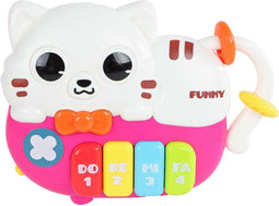 Mini club Mini Club Dierenpiano Poes met Licht en Geluid, 15cm