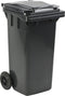Mini Container - 120 liter Grijs - Kliko Afval Container 120liter - Afvalbak 120l