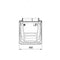 Mini Container - 120 liter Grijs - Kliko Afval Container 120liter - Afvalbak 120l